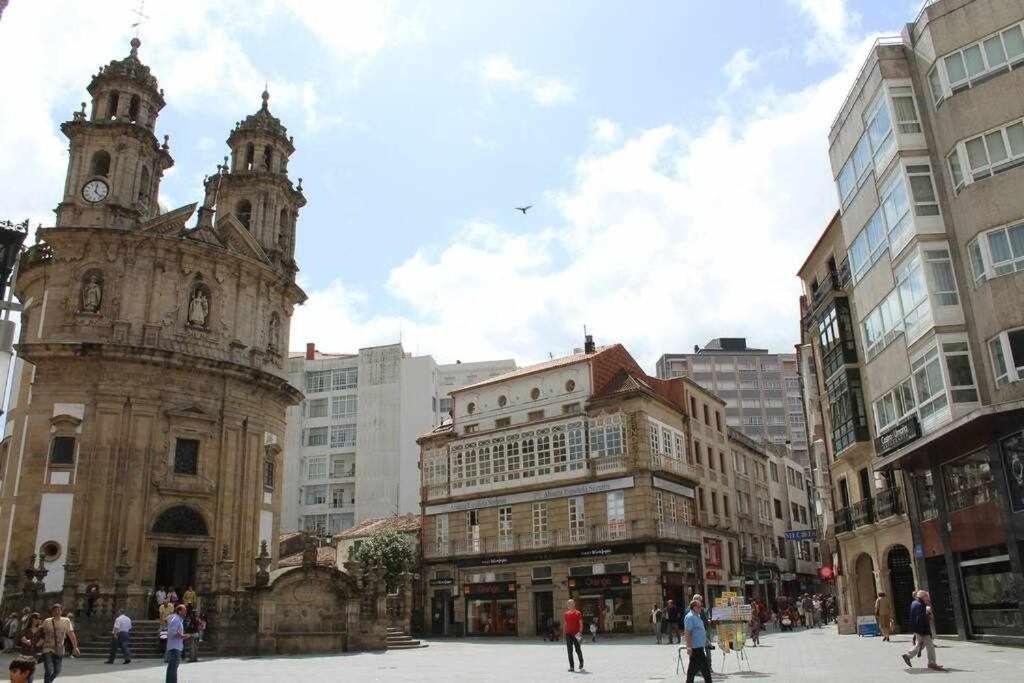 Apartamento Mariscal Pontevedra Kültér fotó
